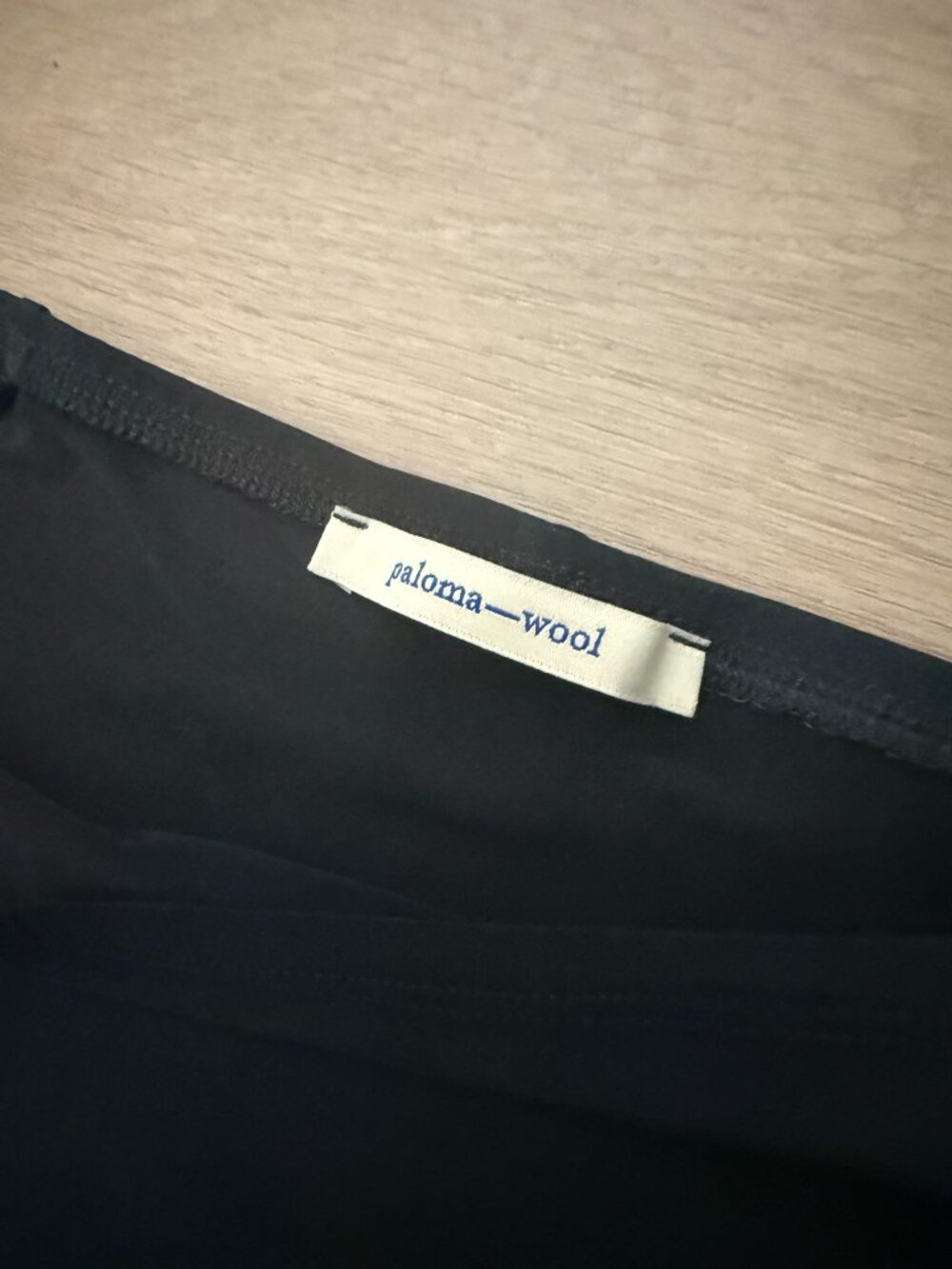 Paloma Wool Vicky Flared Cupro Skirt (Black, size M) - Picture 11 of 14